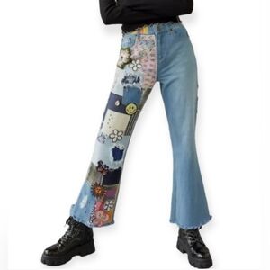 Urban Outfitters BDG High Waisted Flare Jean Indigo Crafted Size 27